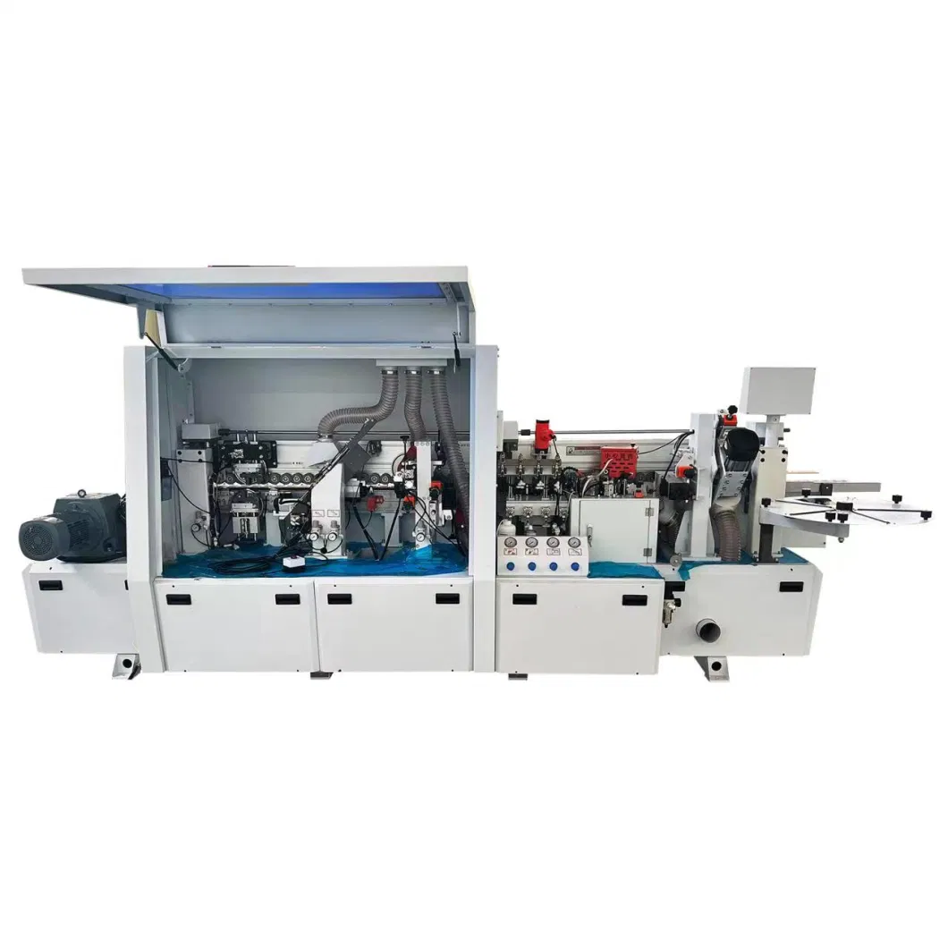 Woodworking Machinery Curve and Straight Edge Banding Machine Price PVC Edgeband Trimmer with 7 Functions for Furniture