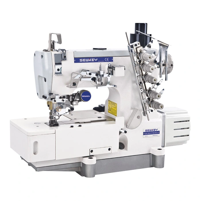 Sk500d-01CB-Eut Automatic Thread Cutting Flat Platform Sewing Machine