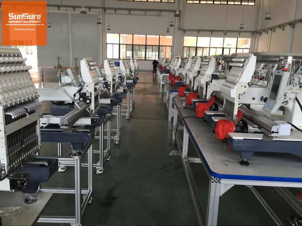 Multi-Function 1+1 Mixed Industrial Sewing Embroidery Machine (Flat+Coiling)