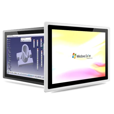 OEM I9 Fanless Industrial Kiosk Computer 15 Inches Desktop Case Touchscreen All in One PC Monitor with Display Port