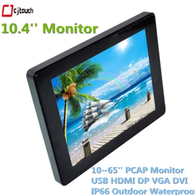 China All-in-One PC Manufacturer 10.4inch Industrial Monitor Pcap Capacitive Computer POS Touchscreen LCD Display