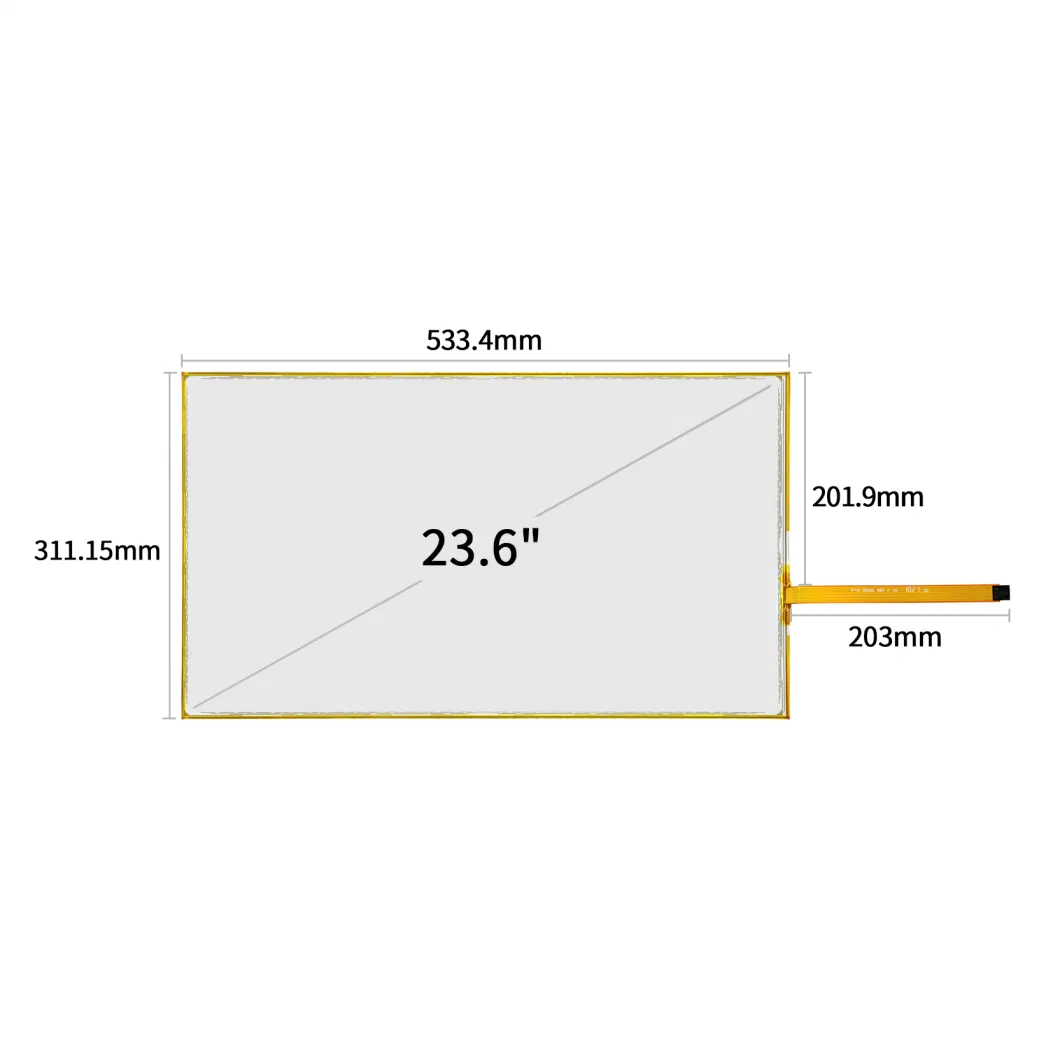 23.6inch 3m Surface Capacitive Touchsceen for Igt 98-0003-3688-7