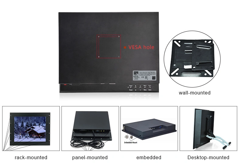 24 Inch Rugged Core I3&I5 CPU Capacitance Touch Screen All-in-One PC Industrial Computer