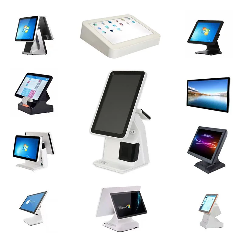 15.6 Inch 10 Point Capacitive Vertical Touchscreen All in One POS System