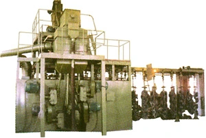 Tach Derrick Chain Shot Blasting Machine for Casting Surface Cleaning