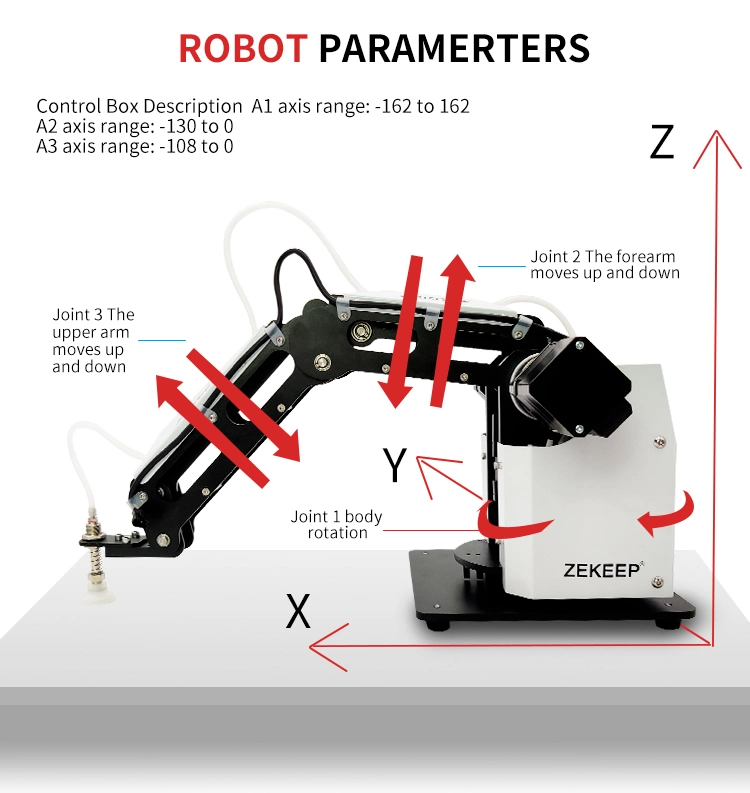 303ED Artificial Bobs Price American College Test Robot Arm Manipulator Brazo Robot