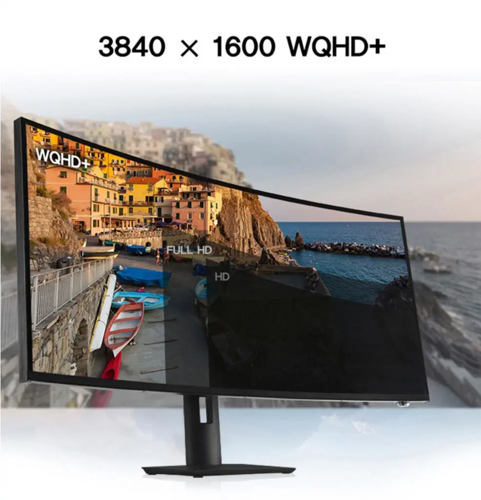 37.5 Inch 60Hz LCD Curved PC Computer Monitor with LED Widescreen