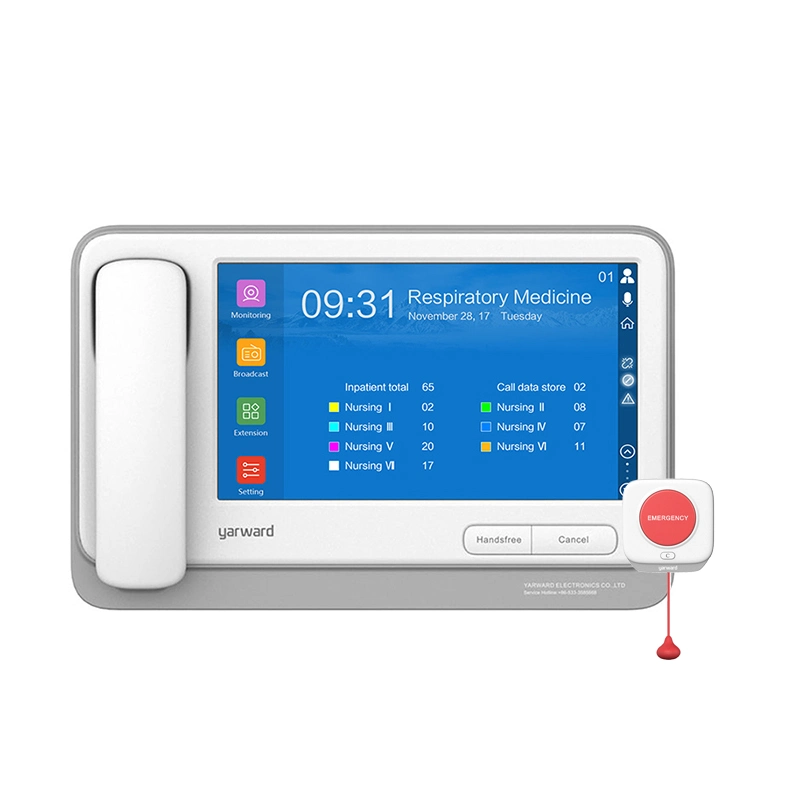 Wireless Nurse Call System Touch Screen IP Nurse Call System