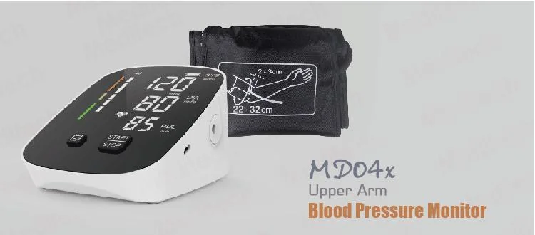 Large Screen Blood Pressure Monitor with Alarm for High Pressure