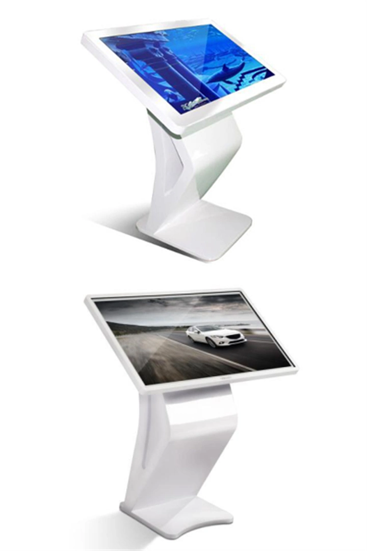 42 Inch Multimedia Information Kiosk Floor Standing Landscape/Horizontal Totem LCD Ad Player
