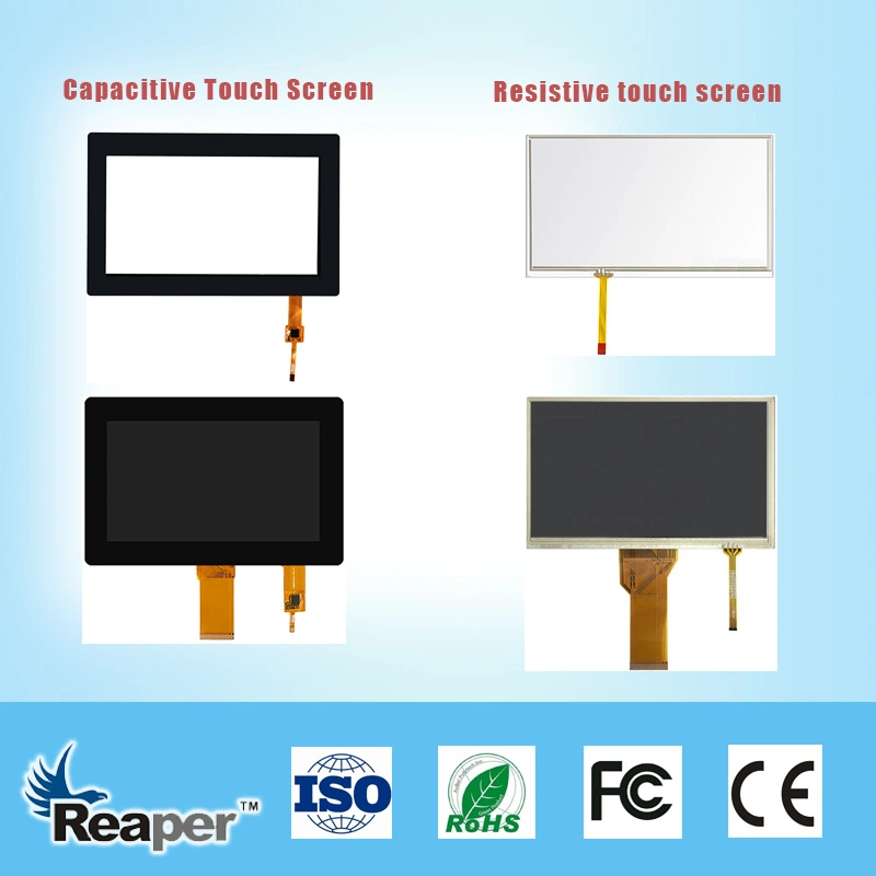 Manufacturer 7 Inch 1024*600 TFT LCD Display Screen with 7.0 Inch Capacitance Touch Panel Customizable