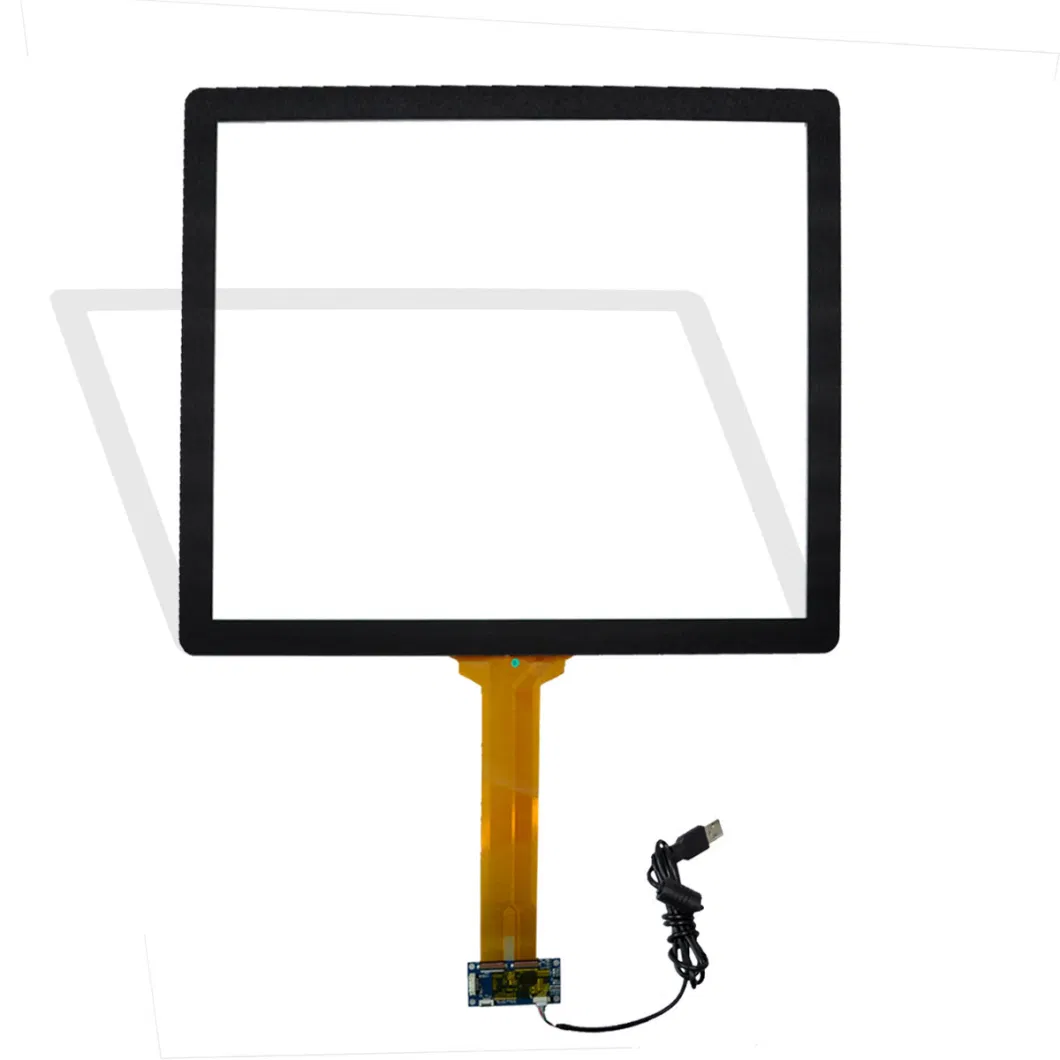 19.5 Pcap Waterproof Touch Panel USB Touchscreen Vandal Proof Touch Glass