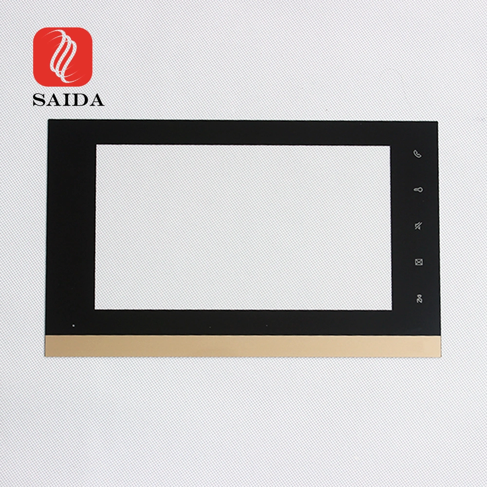 Saida Custom Anti-Glare Coating Chemical Toughened Glass Silkscreen Printing Glass for Display Window