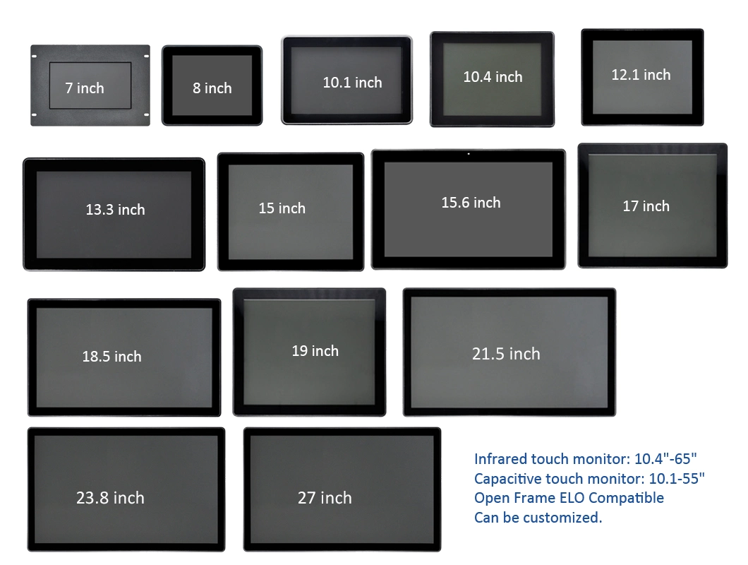 Pct Touch Monitor 23.8&quot; Gaming Monitor Casino Slots Game Gambling Machine 3m