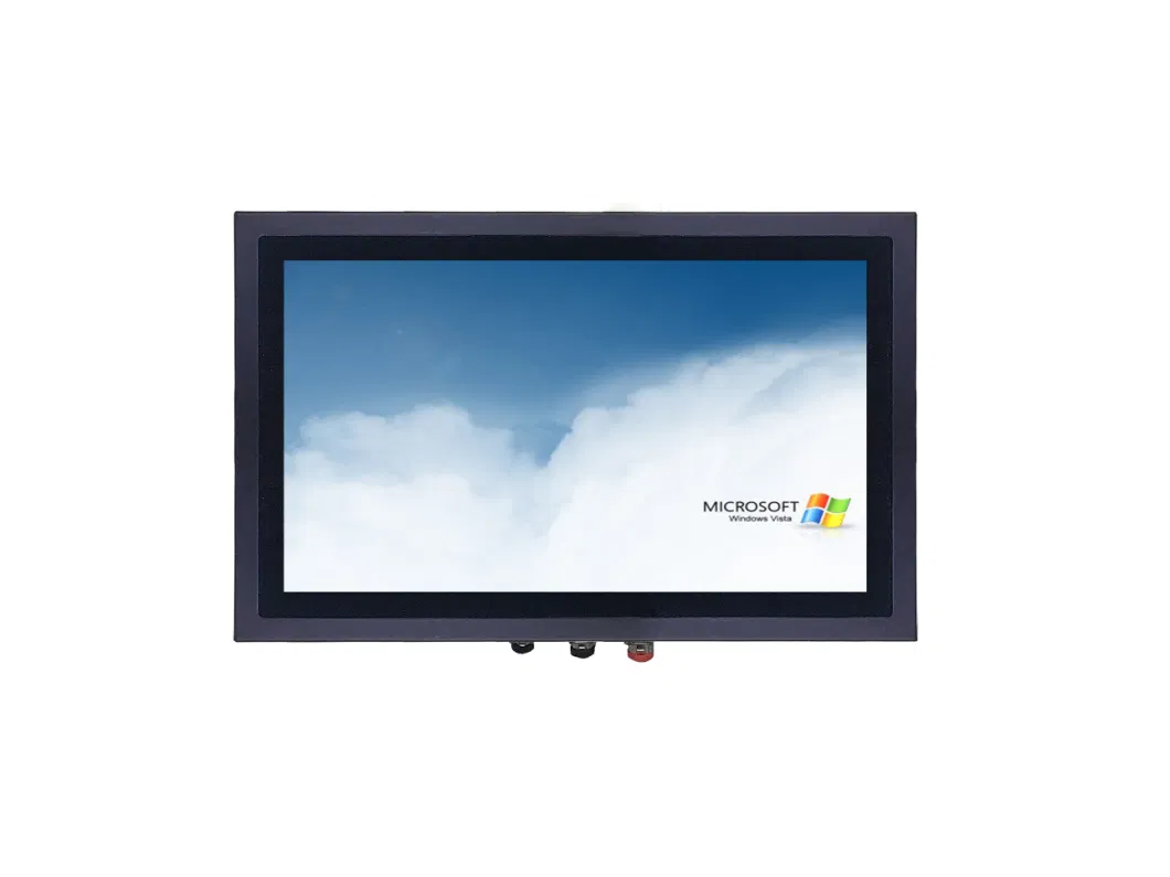 27 Inch Industrial Outdoor Marine Stainless Steel IP67 Explosion Proof LCD Touch Screen Monitor with Customized Black Color