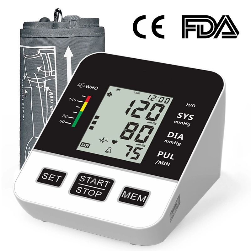 Medical Blood Pressure Monitor Automatic Large Cuff Upper Arm Digital Blood Pressure Monitor