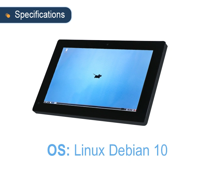 Yc-102p Debian System 10.1&prime;&prime; Home Automation Capacitive Touch Screen Linux Android LCD Monitor Wall Mount Tablet PC