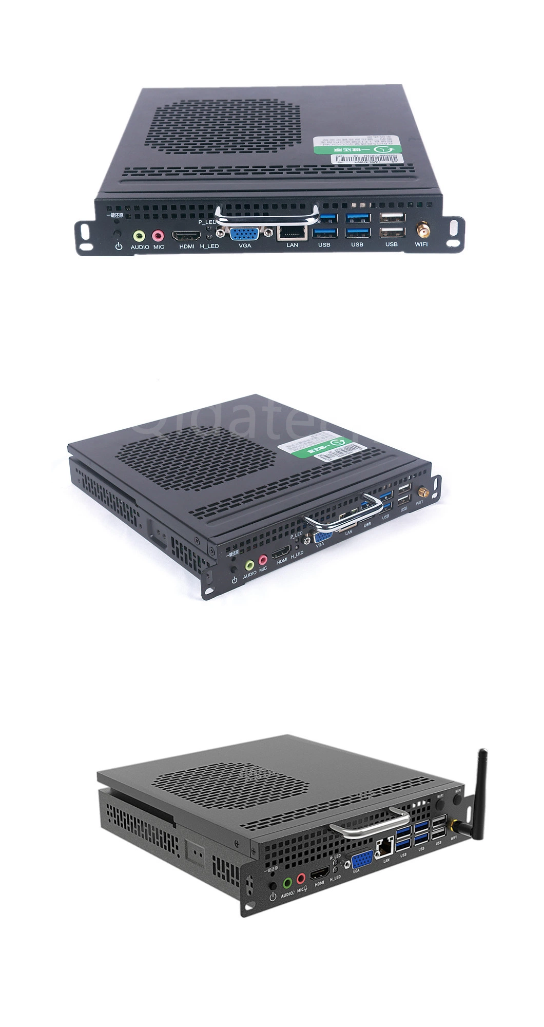 High Quality Standard OPS Mini PC Office Industrial Embedded Mini PC OPS 8th I3 8GB 256GB Control Computer