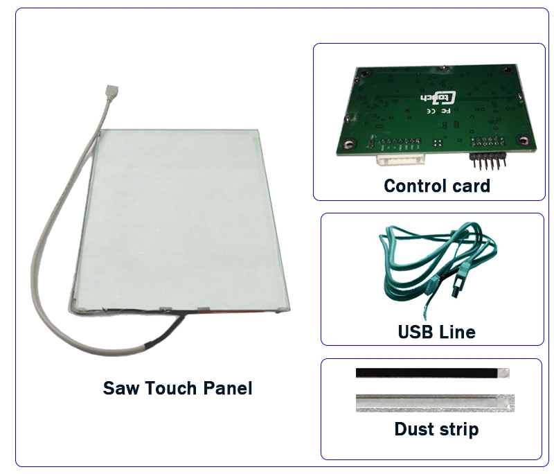 Customized Industrial Touch Display Touch Screen Computer Monitor 21.5 22 23.6 Inch USB RS232 Capacitive Touchscreen TFT LCD Touch Screen Monitor