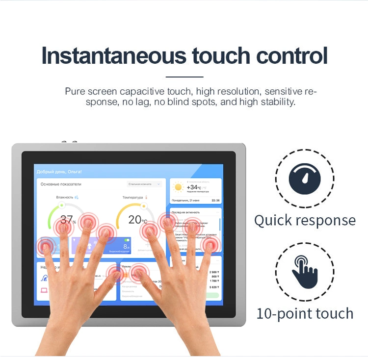 Industrial Panel PC 8 10.4 12.1 13.3 15 Inch Embedded Touch Screen All in One PC Industrial Mini PC