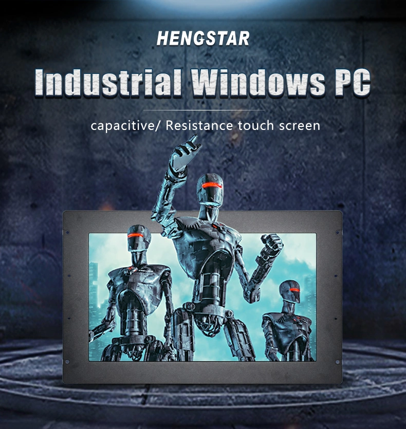 Rugged All-in-One PC Capacitive Touchscreen 21.5 Inch Windows 10 Industrial Desktop Computer