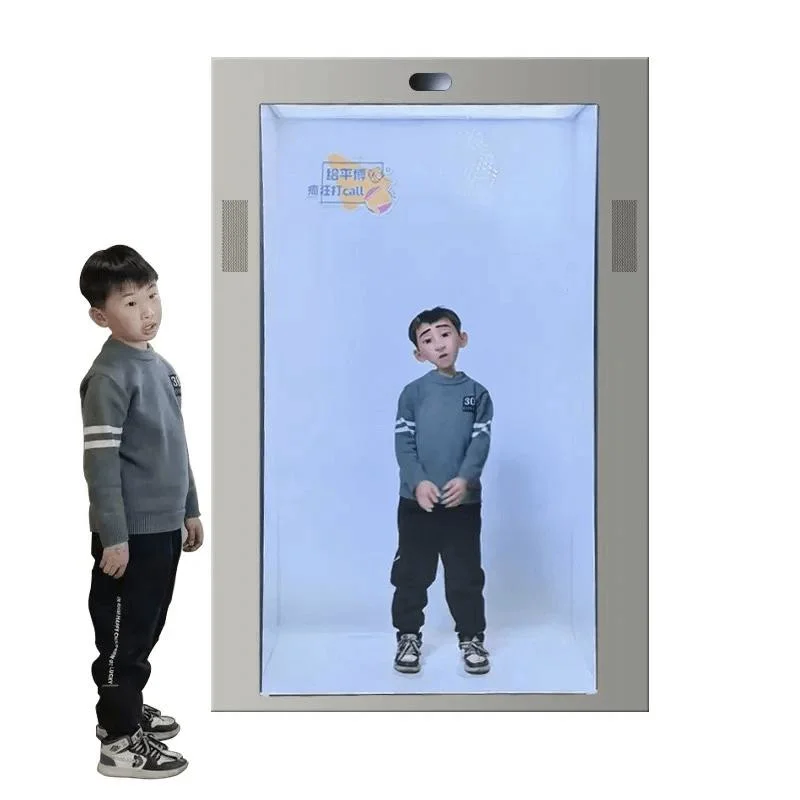 21.5&quot;32&quot;43&quot;49&quot;55&quot;65&quot;86 3D LCD Advertising Signage Transparent LCD Display Box Capacitive Touch Screen Transparent Showcase