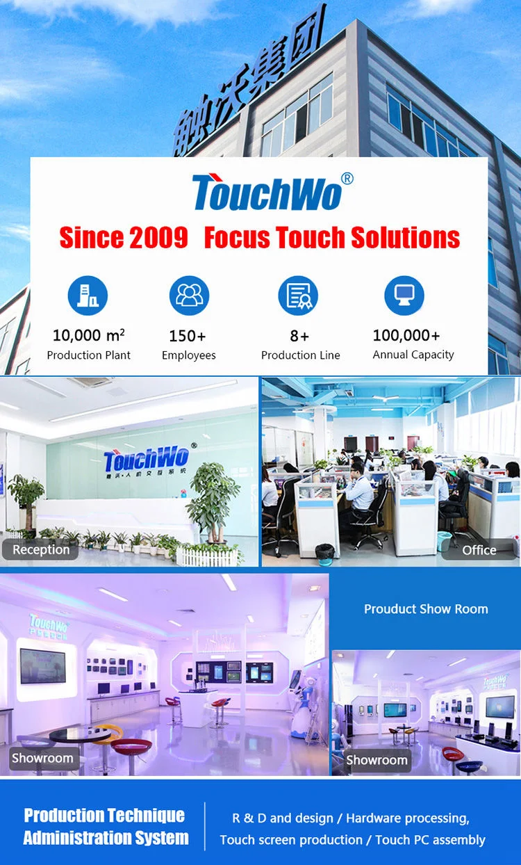 Touchwo Factory Supply 24 27 32 Inch USB Touchscreen Monitor for Windows Android PC or Linux System