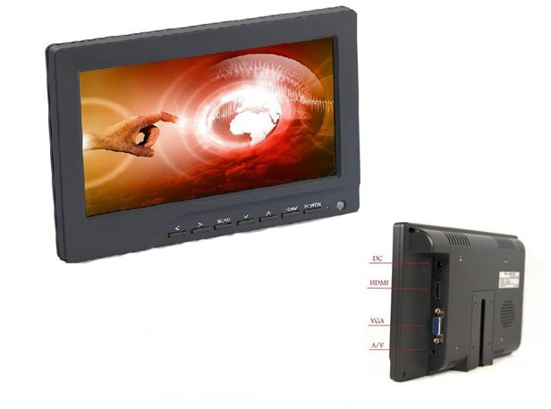 HDMI Input 7&quot; Photography LCD HD Monitor