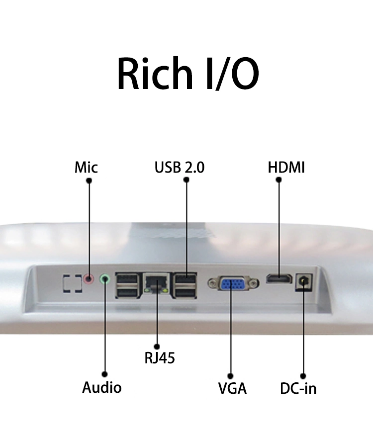 2022 Hot Sale Intel Core I3/I5/I7 Touchscreen Desktop