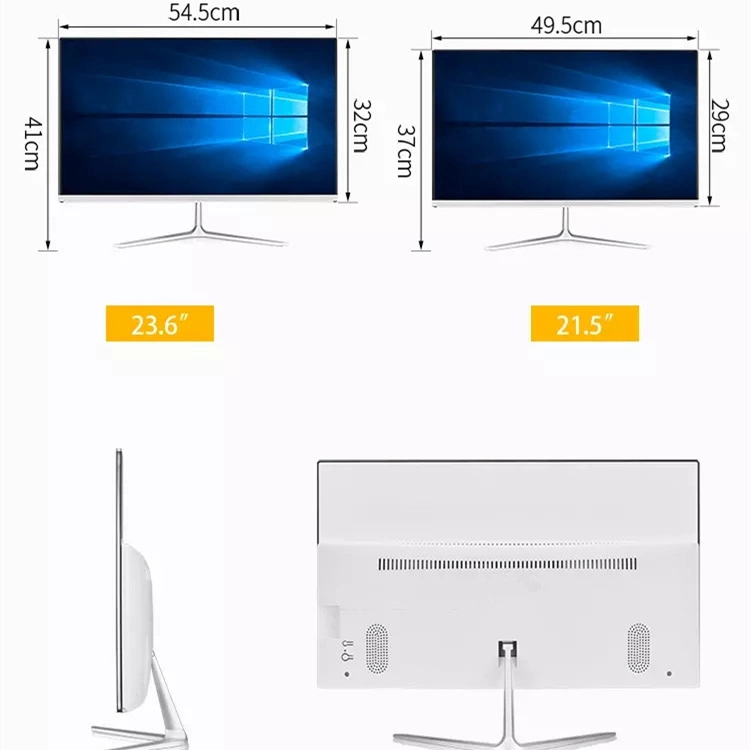 All in One PC 24 Inch Touchscreen Aio PC Desktop All in One PC Comput I7CPU 4K Display Screen