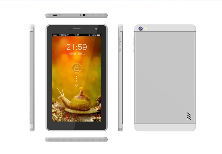 7 Inch AC Android Tablet IPS Display Screen 6g RAM 64G ROM 2.0MP Front Dual Camera Touchscreen