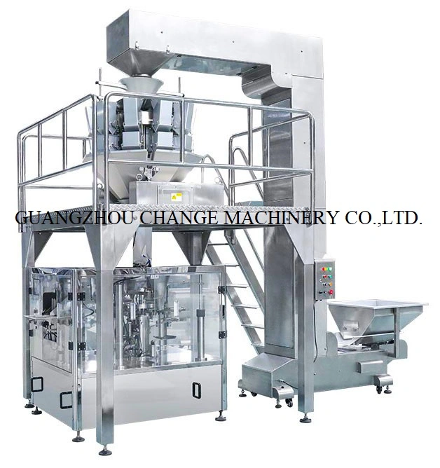 Automatic Premade Preformed Prefabricated Bags Pouches Packing Machine