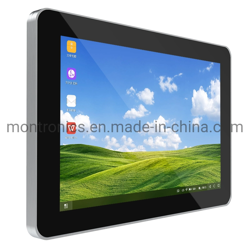 Industrial Multi-Point Capacitive Touch Screen 10.1 Inch All in One Computer POS with WiFi OEM All in One PC 10.1 Inch Touch Screen PC IP65 with J1900