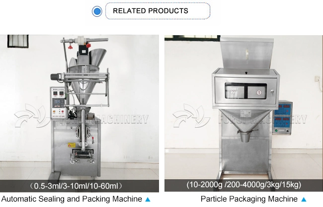 Touch Screen Curry Weighting Filling Machine/Coffee Powder Packaging Machine Matching Conveyor Belt