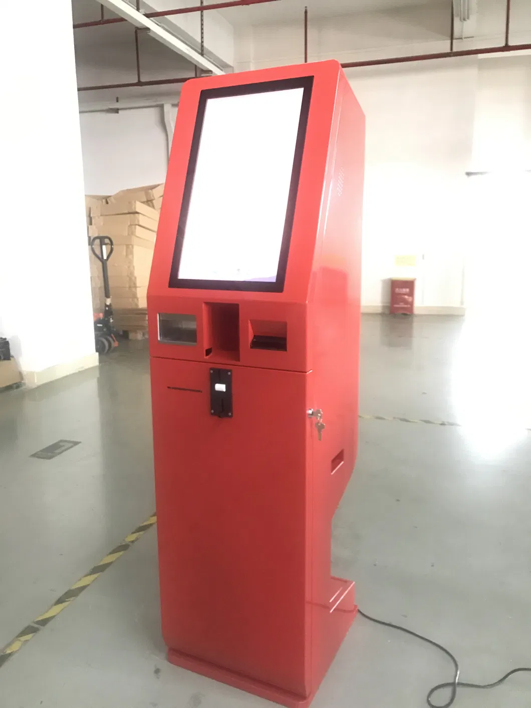 Customized Standing Touchscreen Bill Payment Kiosk for Automatic Ordering Machine