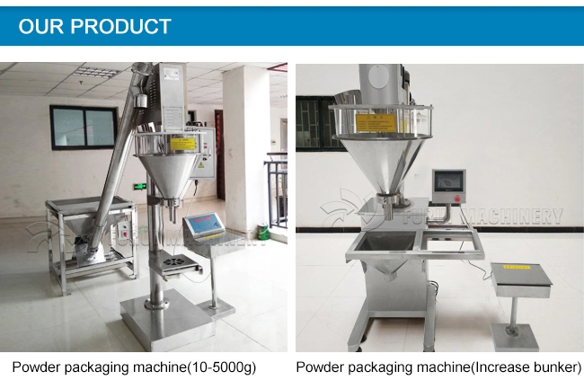 Touch Screen Curry Weighting Filling Machine/Coffee Powder Packaging Machine Matching Conveyor Belt