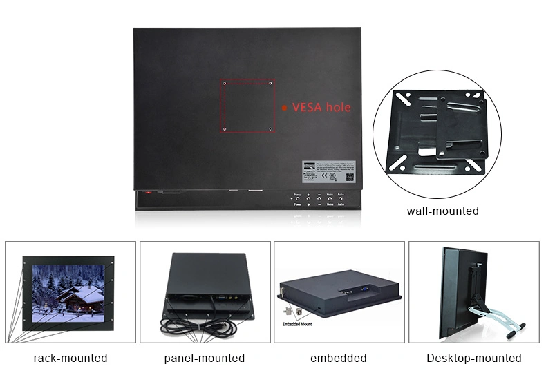 21.5 Inch Embedded All in One Computer Fully Waterproof Industrial Panel PC
