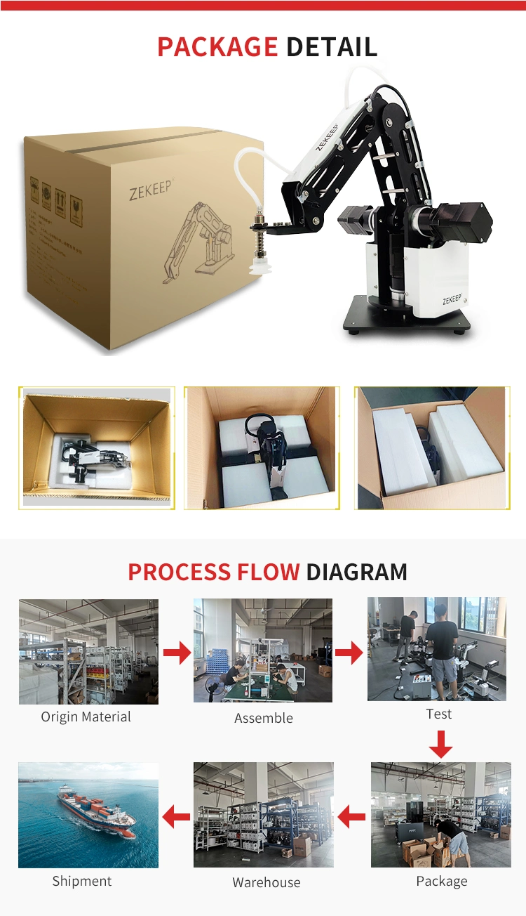 303ED Node MCU 3 Axis Robot Arm with Camera Servo Motor Dobot