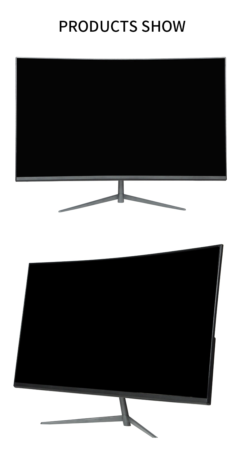 Large Curved Screen 24-Inch 2ms 2800r 144Hz Gaming Motor E-Sport Game Monitor for PC