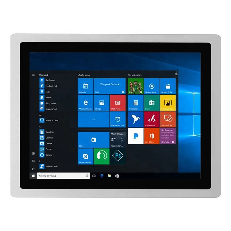 15 Inch All in One PC Industrial Waterproof IP65 Capacitive Touch Screen Windows All in One Computer