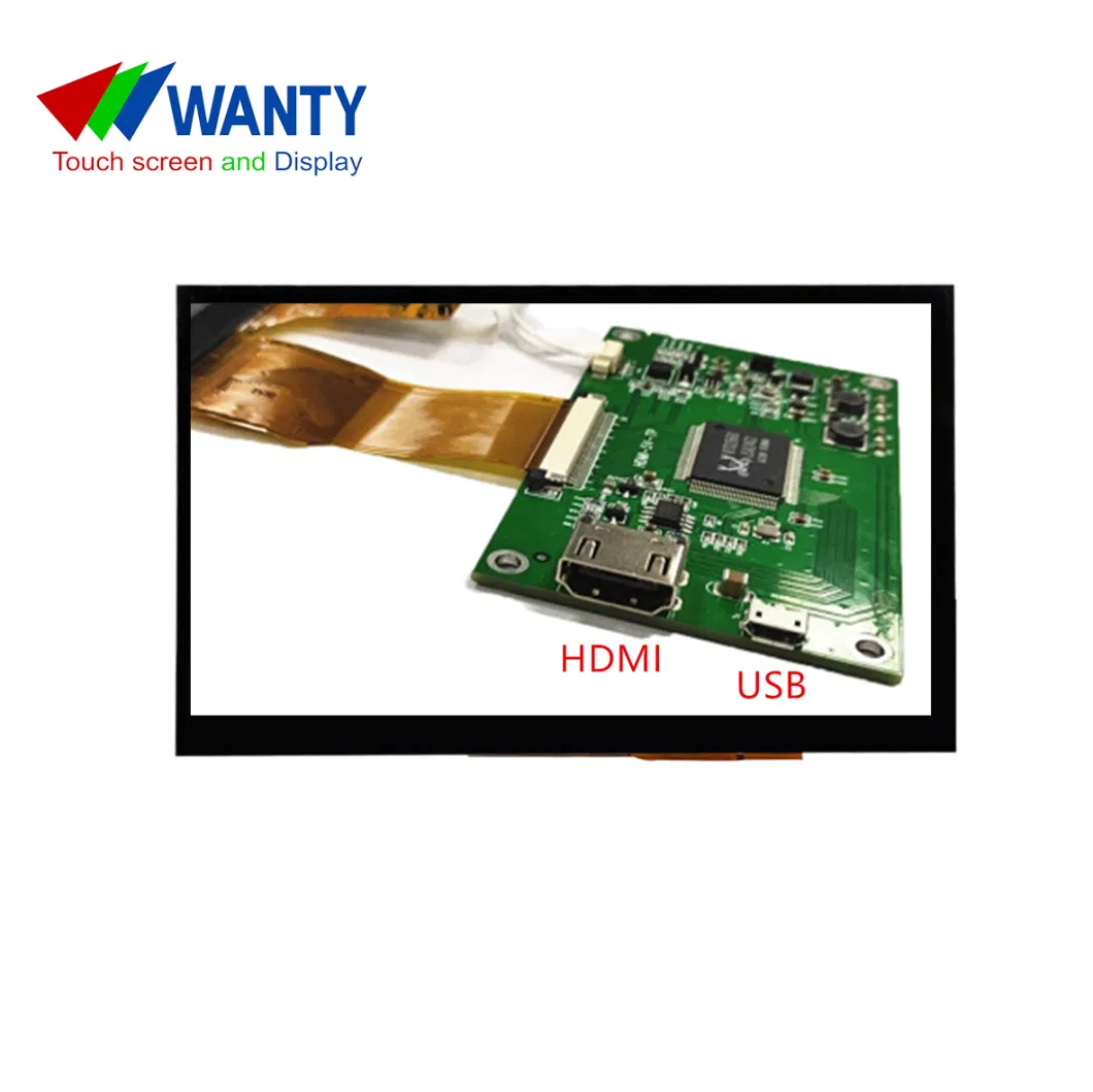Factory 7 Inch HDMI GG C-Touch Panel 800x480 TN TFT LCD Display Screen Capacitive Touchscreen Raspberry Pi LCD Touch Monitor