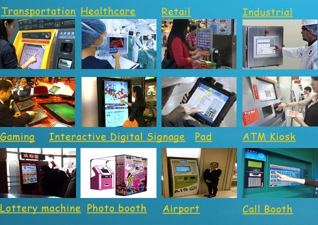 15.6 Inch Projected Capaitive Touch Screen for Outdoor Touchscreen Kiosks