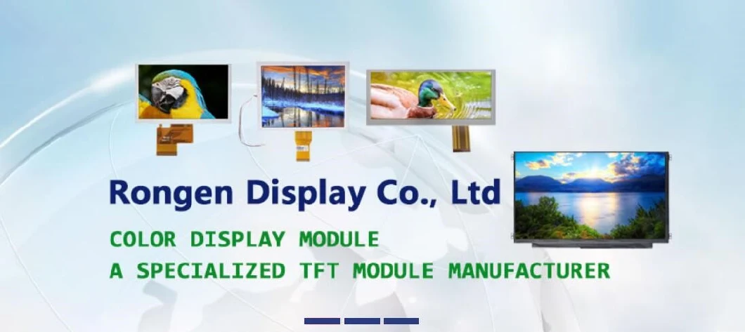 Ronen 3.5 Inch 320*240 Resolution High Bright CTP TFT LCD Display Screen Rg-T035tlv-18cp