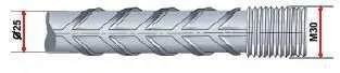 One Touch Steel Threading Rolling Upset End Rebar Coupler