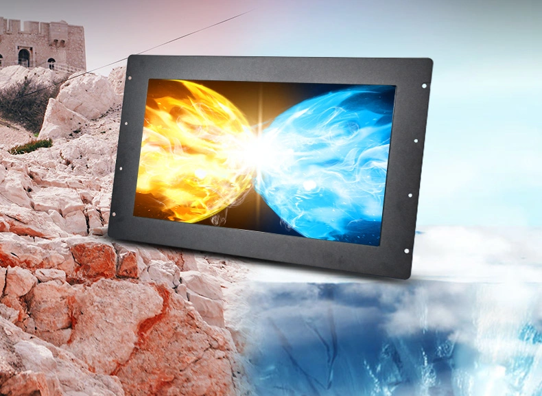 21.5 Inch Rugged IP65 Waterproof All-in-One Touchscreen Monitor Wall-Rack-Mount Industrial Panel PC