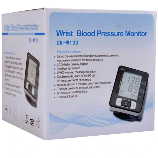 CE FDA Blood Pressure Monitor Digital Blood Pressure Monitor Home Sphygmomanometer Digital Large Screen Bp Monitor Arm Blood Pressure Monitor