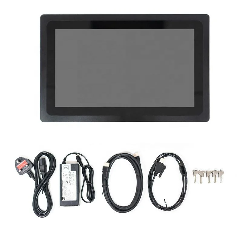 10.1 Inch Touch Screen Monitor Waterproof LCD Open Frame Capacitive Touch Screen OEM