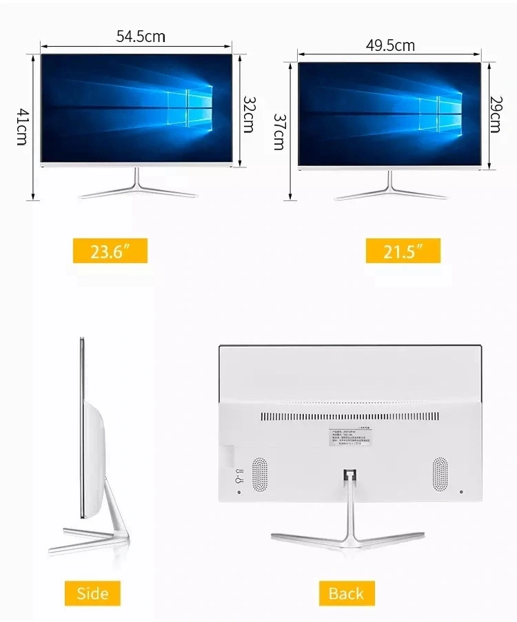 All in One PC OEM Manufacture 23.8 Inch All in One for Medical Education Government Industry