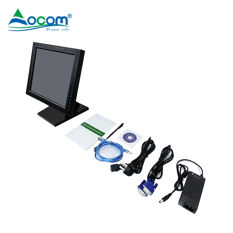 15&quot; Touch Screen Monitor LCD Display Computer Touchscreen Panel All in One POS Monitor