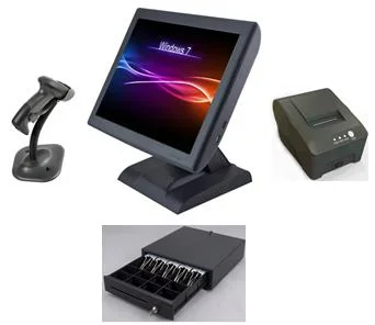 OEM POS Terminal All in One Touch Screen with Factory Price